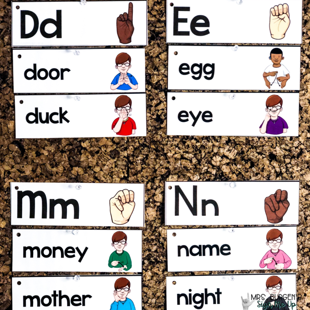 ASL-alphabet-and-word-wall